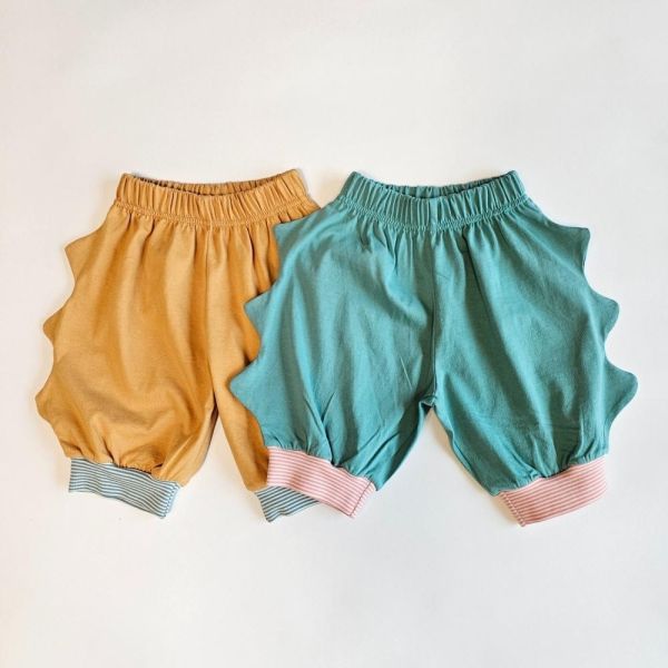 恐龍背脊7分燈籠短褲 韓國童裝,男童夏裝,中性童裝,童裝推薦,2026夏季童裝,男童穿搭,韓系童裝,中性穿搭,韓國代購