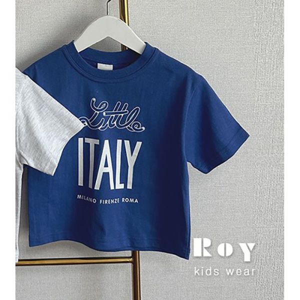 ITALY短袖上衣 韓國童裝,質感童裝,童裝推薦,韓系風格,男女童裝,韓風穿搭,韓國代購,韓國空運,童裝現貨