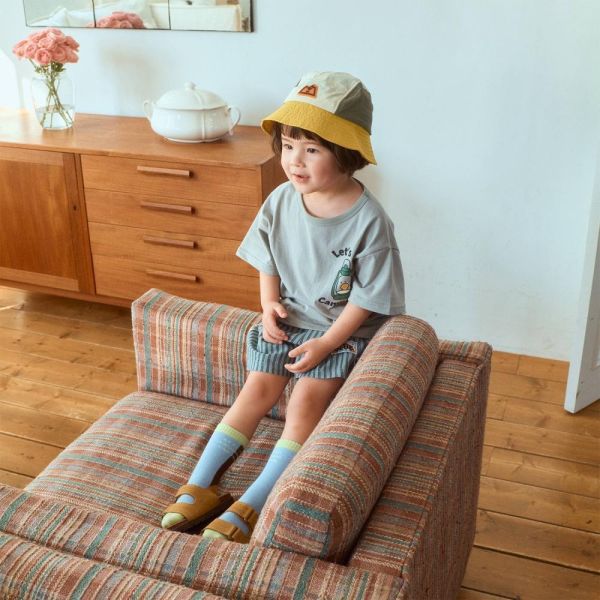 露營風短袖上衣 韓國童裝,男童夏裝,中性童裝,童裝推薦,2026夏季童裝,男童穿搭,韓系童裝,中性穿搭,韓國代購