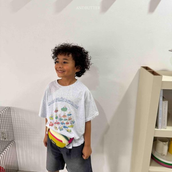 兔兔都開車短袖上衣 韓國童裝,男童夏裝,中性童裝,童裝推薦,2026夏季童裝,男童穿搭,韓系童裝,中性穿搭,韓國代購