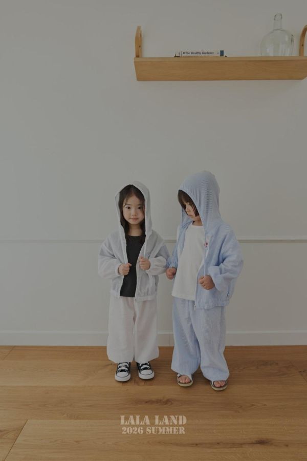 清爽泡泡紗縮口長褲 韓國童裝,男童夏裝,中性童裝,童裝推薦,2026夏季童裝,男童穿搭,韓系童裝,中性穿搭,韓國代購