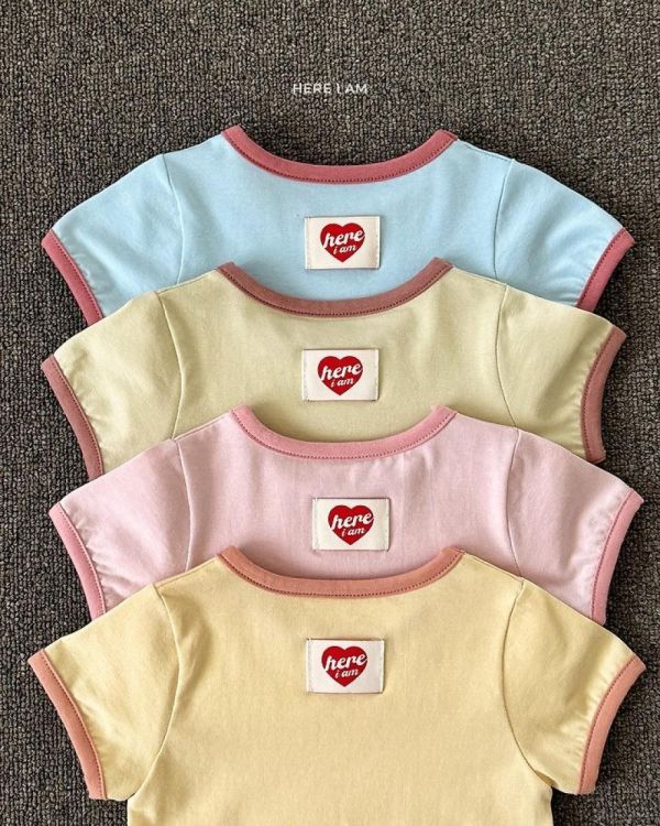 可愛配色莫代爾棉家居服套裝 韓國童裝,男童夏裝,中性童裝,童裝推薦,2026夏季童裝,男童穿搭,韓系童裝,中性穿搭,韓國代購