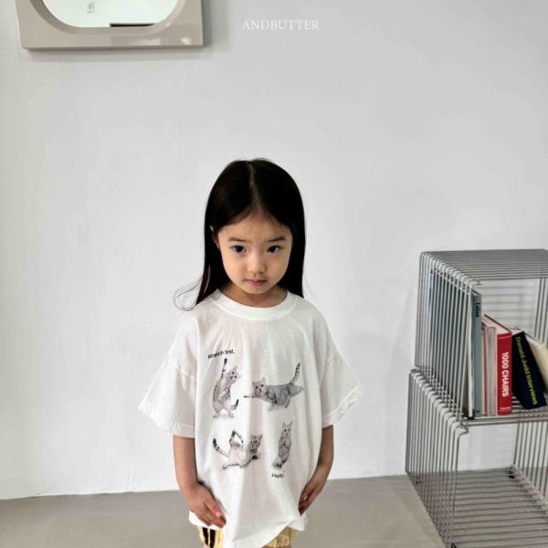 迷因貓貓短袖上衣 韓國童裝,男童夏裝,中性童裝,童裝推薦,2026夏季童裝,男童穿搭,韓系童裝,中性穿搭,韓國代購