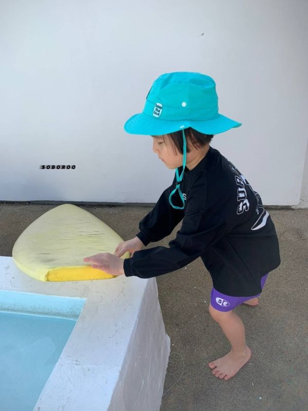 衝浪小子背後款防曬衣水母衣-親子款 韓國童裝,兒童泳衣,韓國泳衣,防曬泳裝,夏日必備,戲水必備