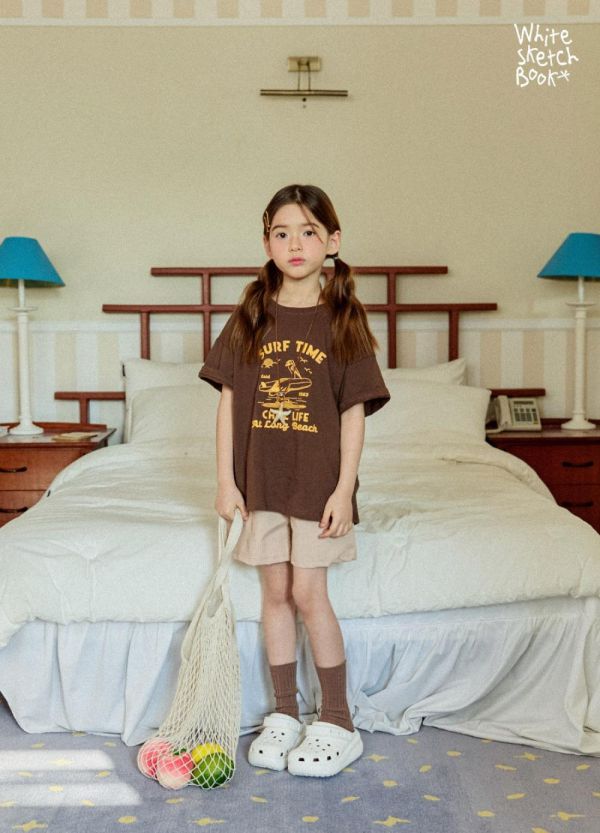 鵜鶘先生衝浪去短袖上衣 韓國童裝,男童夏裝,中性童裝,童裝推薦,2026夏季童裝,男童穿搭,韓系童裝,中性穿搭,韓國代購