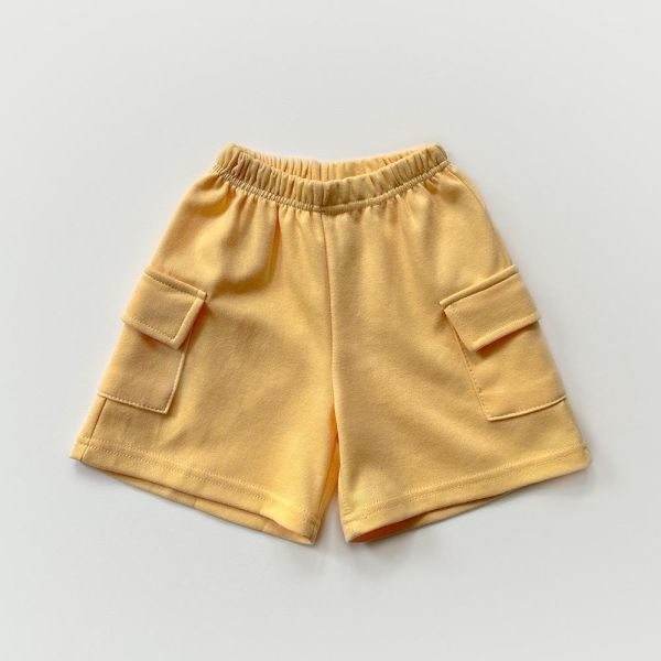 雙側口袋休閒短褲 韓國童裝,男童夏裝,中性童裝,童裝推薦,2026夏季童裝,男童穿搭,韓系童裝,中性穿搭,韓國代購