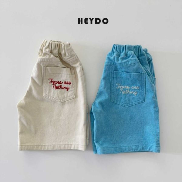 工裝風刺繡口袋五分寬短褲 韓國童裝,質感童裝,童裝推薦,韓系風格,男女童裝,韓風穿搭,韓國代購,韓國空運