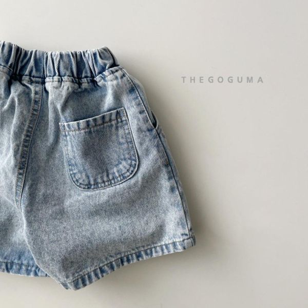 復古刷色牛仔五分短褲 韓國童裝,男童夏裝,中性童裝,童裝推薦,2026夏季童裝,男童穿搭,韓系童裝,中性穿搭,韓國代購