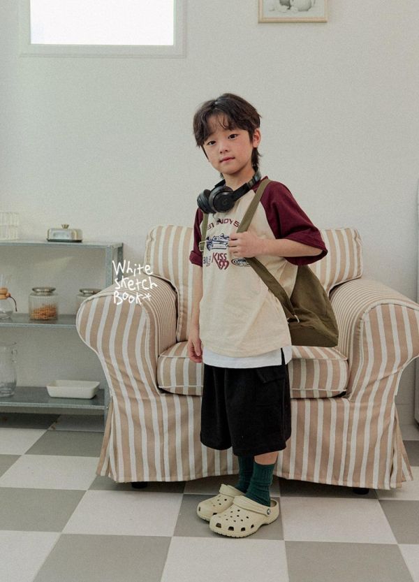 雙側口袋休閒短褲 韓國童裝,男童夏裝,中性童裝,童裝推薦,2026夏季童裝,男童穿搭,韓系童裝,中性穿搭,韓國代購