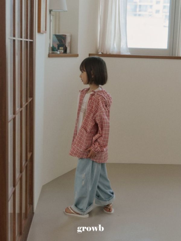 復古刷破牛仔寬褲 韓國童裝,質感童裝,童裝推薦,韓系風格,男女童裝,韓風穿搭,韓國代購,韓國空運
