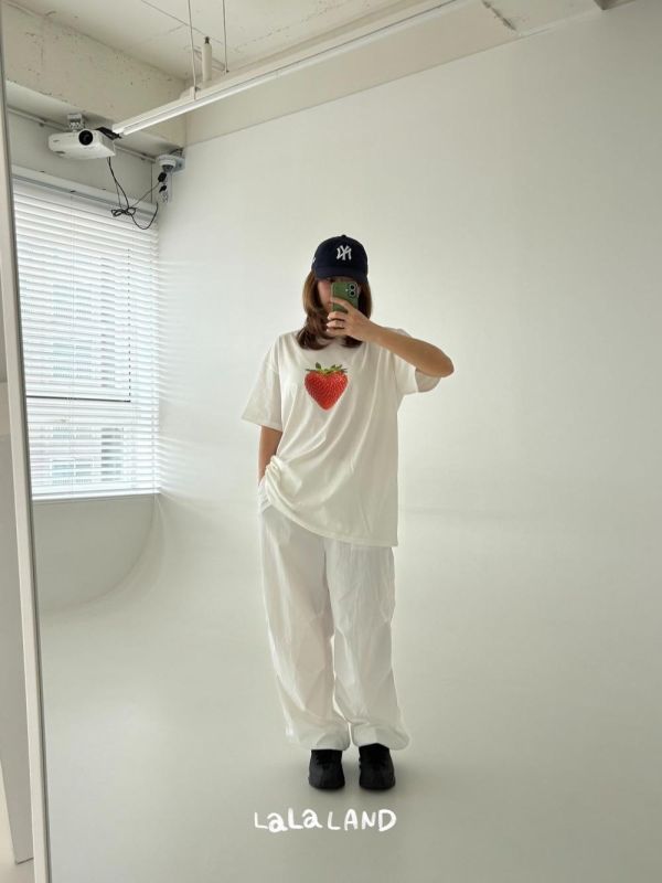 水果照片短袖上衣-親子款 韓國童裝,男童夏裝,中性童裝,童裝推薦,2026夏季童裝,男童穿搭,韓系童裝,中性穿搭,韓國代購