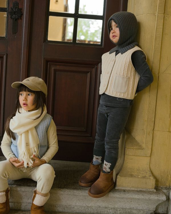 多款印花中長襪-三入組 兒童襪子,韓國童裝,中長襪