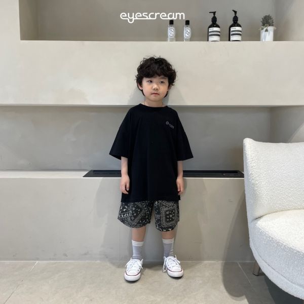 OCEAN短袖上衣-親子款 韓國童裝,質感童裝,童裝推薦,韓系風格,男女童裝,韓風穿搭,韓國代購,韓國空運,親子穿搭