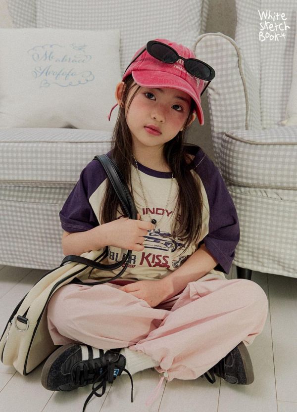 工裝雙側口袋可縮口休閒長褲 韓國童裝,男童夏裝,中性童裝,童裝推薦,2026夏季童裝,男童穿搭,韓系童裝,中性穿搭,韓國代購