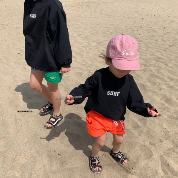 衝浪小子背後款防曬衣水母衣-親子款 韓國童裝,兒童泳衣,韓國泳衣,防曬泳裝,夏日必備,戲水必備