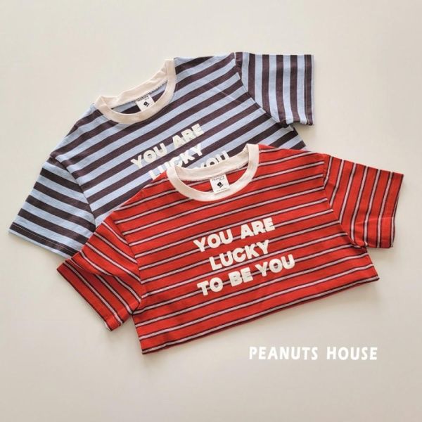 字母條紋短袖上衣 韓國童裝,男童夏裝,中性童裝,童裝推薦,2026夏季童裝,男童穿搭,韓系童裝,中性穿搭,韓國代購