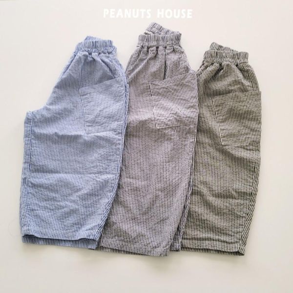 線條大口袋休閒長褲 韓國童裝,男童夏裝,中性童裝,童裝推薦,2026夏季童裝,男童穿搭,韓系童裝,中性穿搭,韓國代購