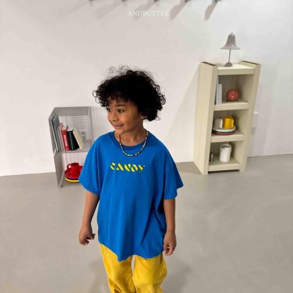 拐杖CANDY短袖上衣 韓國童裝,男童夏裝,中性童裝,童裝推薦,2026夏季童裝,男童穿搭,韓系童裝,中性穿搭,韓國代購