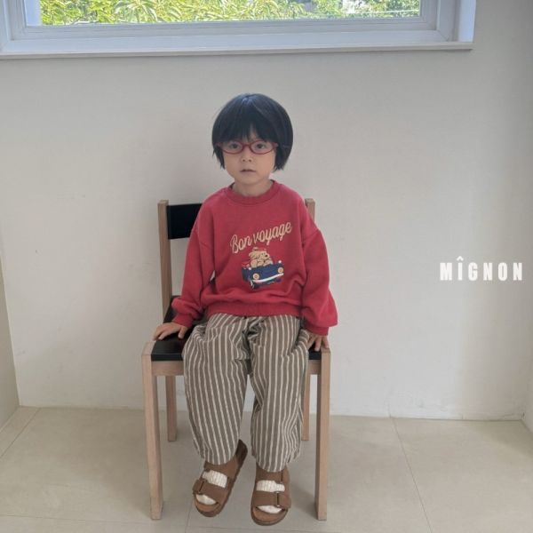 汪汪兜風趣長袖上衣 韓國童裝,男童秋裝,中性童裝,韓系童裝推薦,2025秋季童裝,韓國男童新款,中性風男童穿搭,秋季男童服飾推薦,小男友穿搭