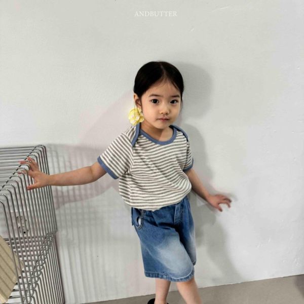 跳色滾邊螺紋短袖上衣 韓國童裝,男童夏裝,中性童裝,童裝推薦,2026夏季童裝,男童穿搭,韓系童裝,中性穿搭,韓國代購