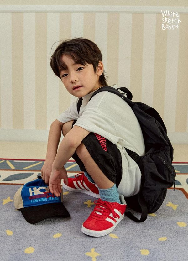 字母笑臉速乾休閒短褲 韓國童裝,男童夏裝,中性童裝,童裝推薦,2026夏季童裝,男童穿搭,韓系童裝,中性穿搭,韓國代購