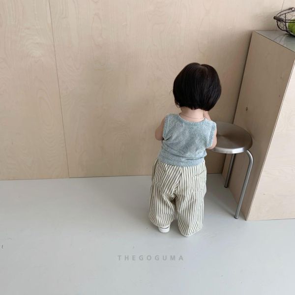 日系滾邊印花休閒長褲 韓國童裝,男童夏裝,中性童裝,童裝推薦,2026夏季童裝,男童穿搭,韓系童裝,中性穿搭,韓國代購