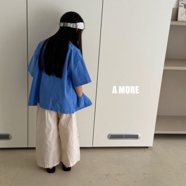 全場焦點基礎雙口袋襯衫 韓國童裝,質感童裝,童裝推薦,韓系風格,男女童裝,韓風穿搭,韓國代購,韓國空運,親子穿搭
