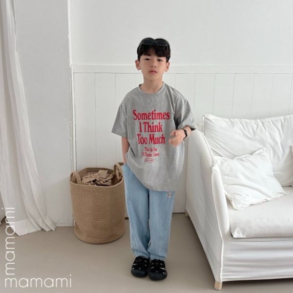 歐巴版型直筒牛仔長褲 韓國童裝,質感童裝,童裝推薦,韓系風格,男女童裝,韓風穿搭,韓國代購,韓國空運
