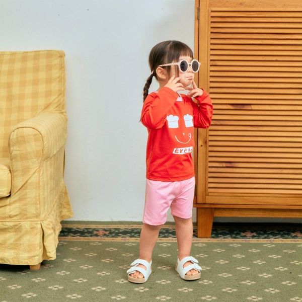 吐司插畫泳衣套裝 韓國童裝,男童夏裝,中性童裝,童裝推薦,2026夏季童裝,男童穿搭,韓系童裝,中性穿搭,韓國代購