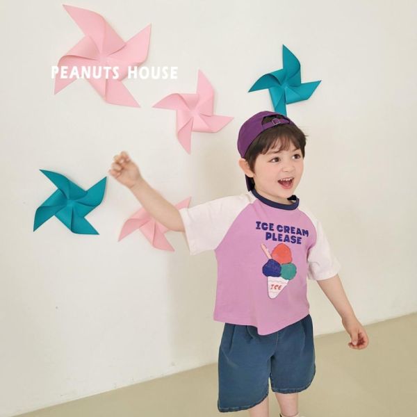 腰間抓摺五分牛仔短褲 韓國童裝,男童夏裝,中性童裝,童裝推薦,2026夏季童裝,男童穿搭,韓系童裝,中性穿搭,韓國代購