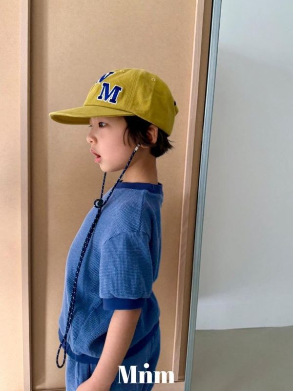 鬆餅格休閒運動套裝 韓國童裝,男童夏裝,中性童裝,童裝推薦,2026夏季童裝,男童穿搭,韓系童裝,中性穿搭,韓國代購