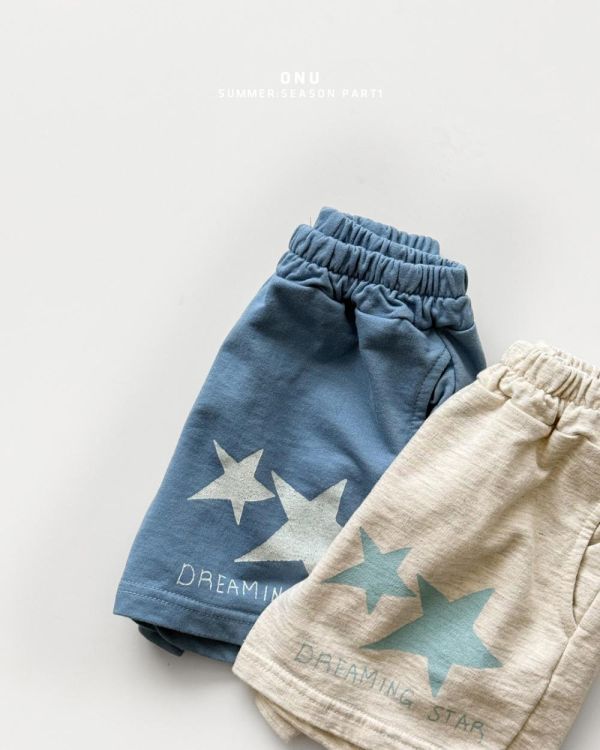 雙子星星運動短褲 韓國童裝,男童夏裝,中性童裝,童裝推薦,2026夏季童裝,男童穿搭,韓系童裝,中性穿搭,韓國代購