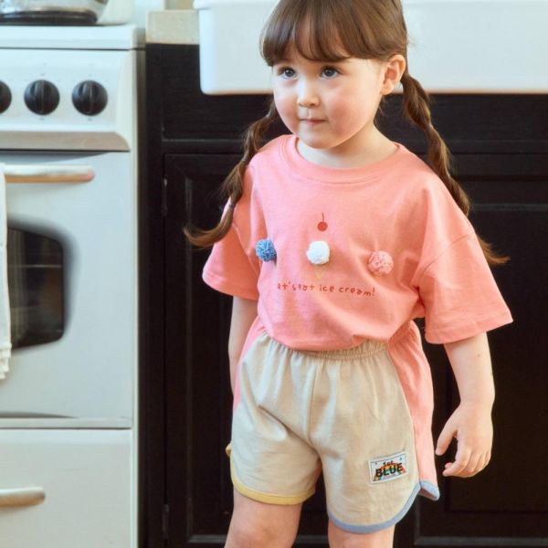 球球冰淇淋短袖上衣 韓國童裝,男童夏裝,中性童裝,童裝推薦,2026夏季童裝,男童穿搭,韓系童裝,中性穿搭,韓國代購