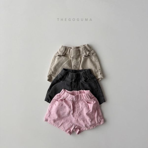 素色顏料休閒短褲 韓國童裝,男童夏裝,中性童裝,童裝推薦,2026夏季童裝,男童穿搭,韓系童裝,中性穿搭,韓國代購