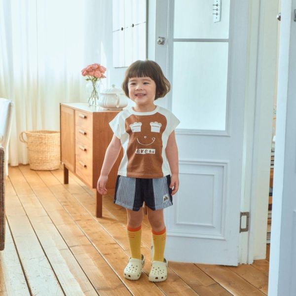 好吃吐司短袖上衣 韓國童裝,男童夏裝,中性童裝,童裝推薦,2026夏季童裝,男童穿搭,韓系童裝,中性穿搭,韓國代購