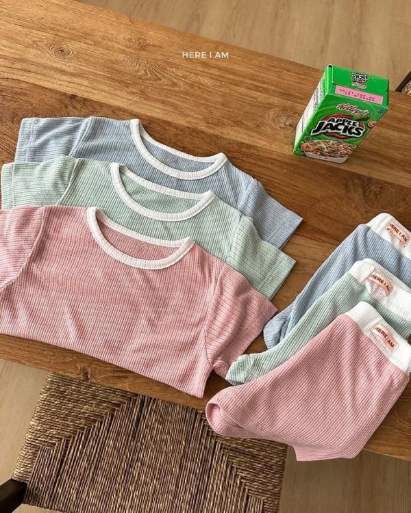 日常透氣網眼舒適套裝 韓國童裝,男童夏裝,中性童裝,童裝推薦,2026夏季童裝,男童穿搭,韓系童裝,中性穿搭,韓國代購