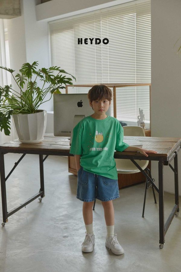 抽繩大口袋牛仔休閒短褲 韓國童裝,質感童裝,童裝推薦,韓系風格,男女童裝,韓風穿搭,韓國代購,韓國空運