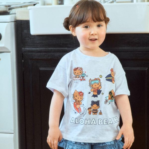 曬黑KT短袖上衣-親子款 韓國童裝,男童夏裝,中性童裝,童裝推薦,2026夏季童裝,男童穿搭,韓系童裝,中性穿搭,韓國代購