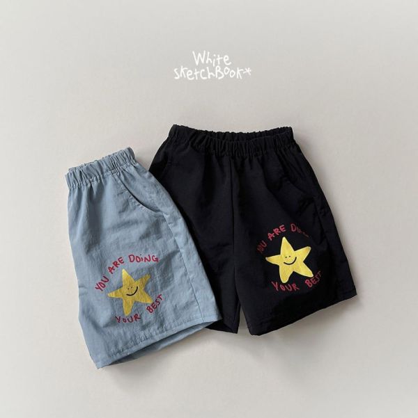 小星星涼感休閒短褲 韓國童裝,男童夏裝,中性童裝,童裝推薦,2026夏季童裝,男童穿搭,韓系童裝,中性穿搭,韓國代購