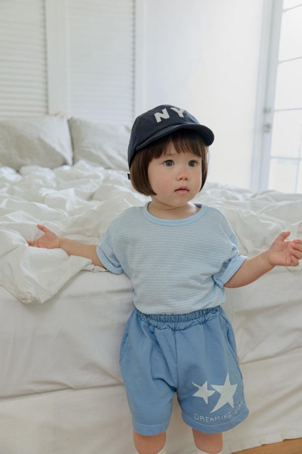 雙子星星運動短褲 韓國童裝,男童夏裝,中性童裝,童裝推薦,2026夏季童裝,男童穿搭,韓系童裝,中性穿搭,韓國代購