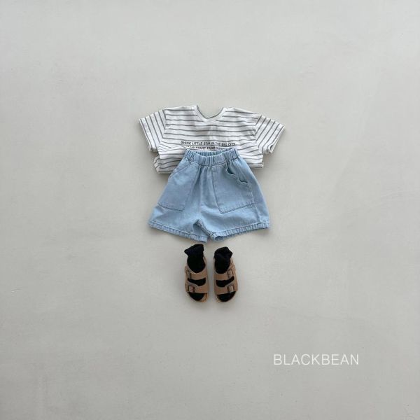 口袋車線牛仔短褲 韓國童裝,男童夏裝,中性童裝,童裝推薦,2026夏季童裝,男童穿搭,韓系童裝,中性穿搭,韓國代購