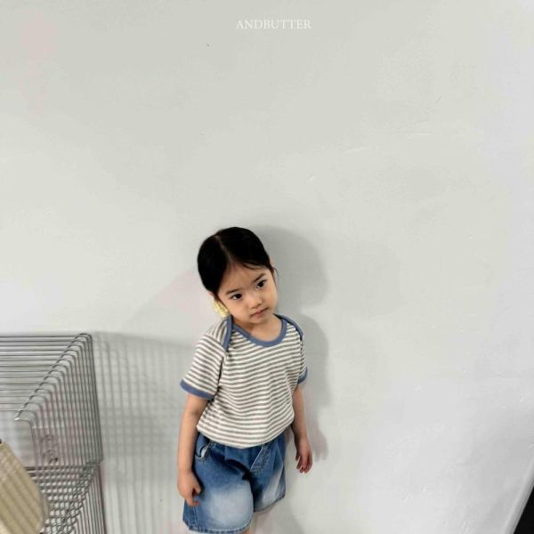 跳色滾邊螺紋短袖上衣 韓國童裝,男童夏裝,中性童裝,童裝推薦,2026夏季童裝,男童穿搭,韓系童裝,中性穿搭,韓國代購