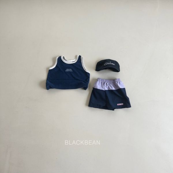 毛圈布跳色滾邊背心上衣 韓國童裝,質感童裝,童裝推薦,韓系風格,男女童裝,韓風穿搭,韓國代購,韓國空運,親子穿搭