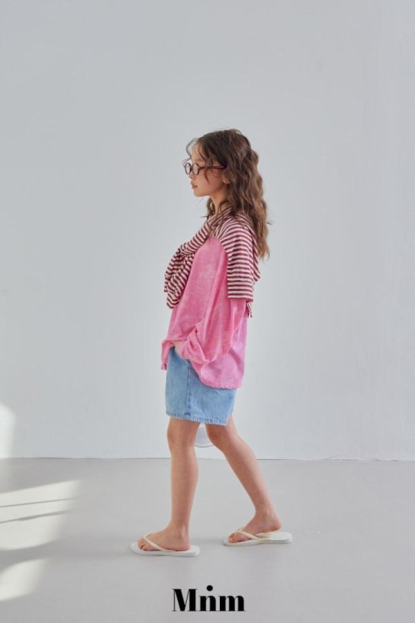 百搭款A字牛仔短褲 韓國童裝,男童夏裝,中性童裝,童裝推薦,2026夏季童裝,男童穿搭,韓系童裝,中性穿搭,韓國代購