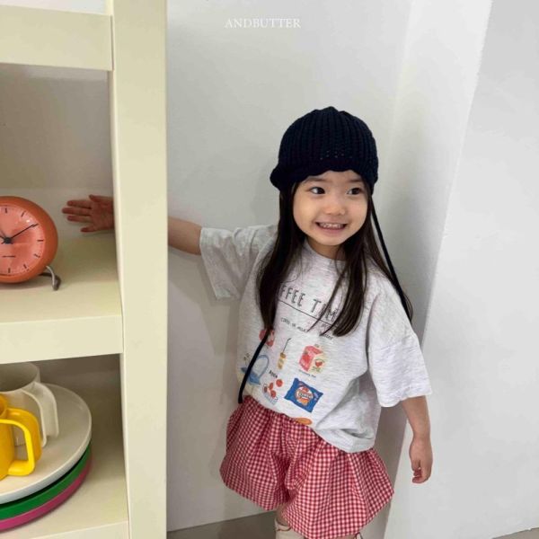 下午茶插圖短袖上衣 韓國童裝,男童夏裝,中性童裝,童裝推薦,2026夏季童裝,男童穿搭,韓系童裝,中性穿搭,韓國代購