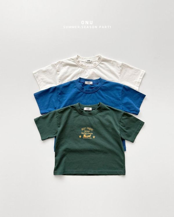 馬車朋友短袖上衣 韓國童裝,男童夏裝,中性童裝,童裝推薦,2026夏季童裝,男童穿搭,韓系童裝,中性穿搭,韓國代購