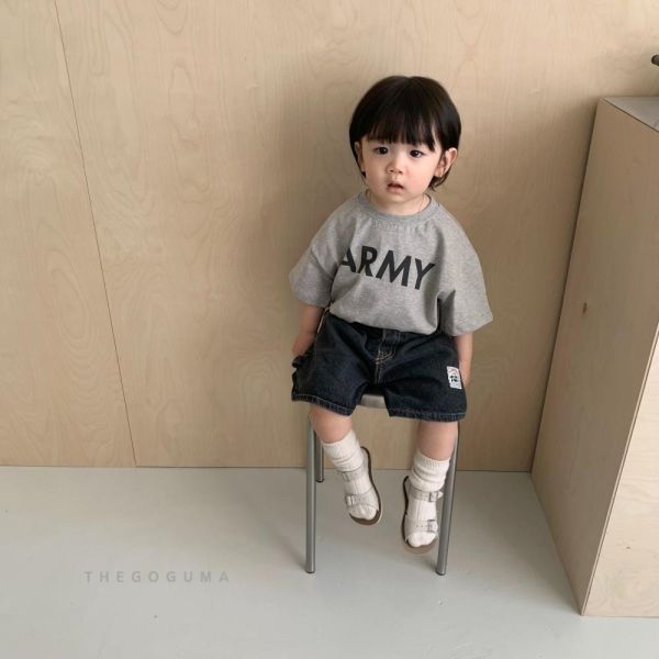 工裝牛仔五分短褲 韓國童裝,男童夏裝,中性童裝,童裝推薦,2026夏季童裝,男童穿搭,韓系童裝,中性穿搭,韓國代購