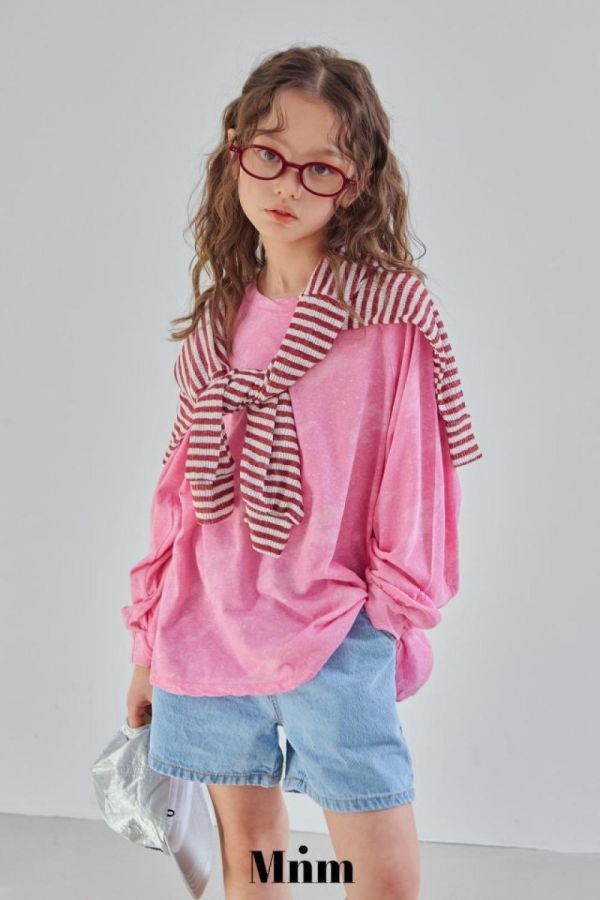 百搭款A字牛仔短褲 韓國童裝,男童夏裝,中性童裝,童裝推薦,2026夏季童裝,男童穿搭,韓系童裝,中性穿搭,韓國代購