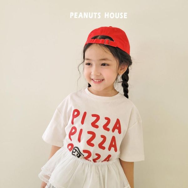 好吃PIZZA短袖上衣 韓國童裝,男童夏裝,中性童裝,童裝推薦,2026夏季童裝,男童穿搭,韓系童裝,中性穿搭,韓國代購