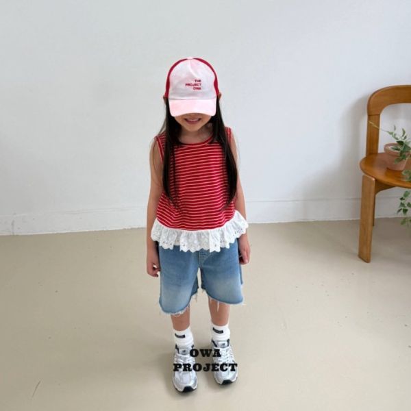 復古刷色抽鬚牛仔短褲 韓國童裝,質感童裝,童裝推薦,韓系風格,男女童裝,韓風穿搭